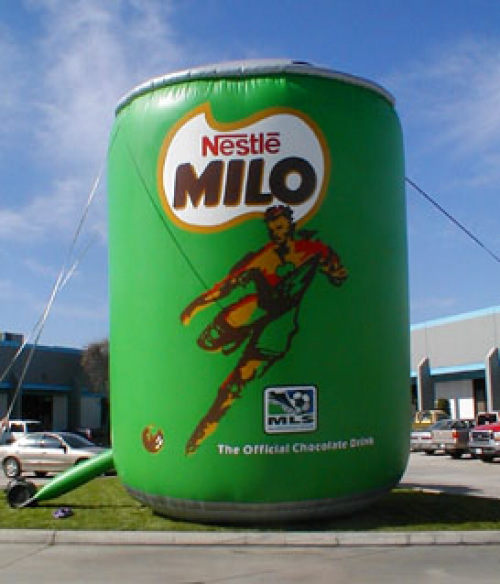 Inflatable Cans and Bottles milo can 20'